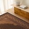 Homeroots 7 x 9 ft. Black & Beige Medallion Area Rug 395349 - alternate 2